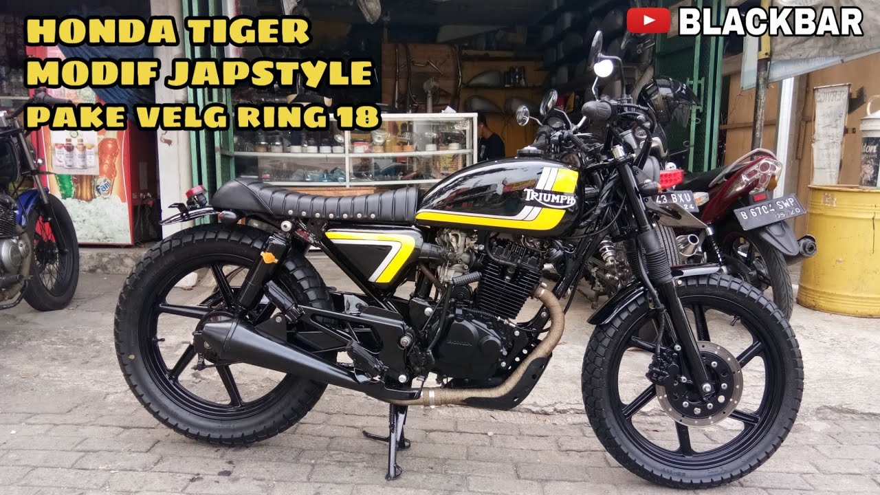 Modif japstyle  basic tiger pakai velg  ring 18 YouTube