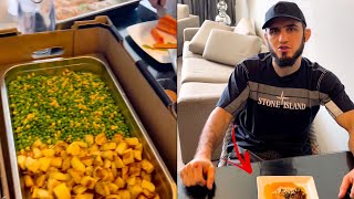 Islam Makhachev Fight Week Food with Coach Javier #ufc284
