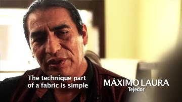 Maximo Laura Tapestries - Master Weaver and Textile Artist