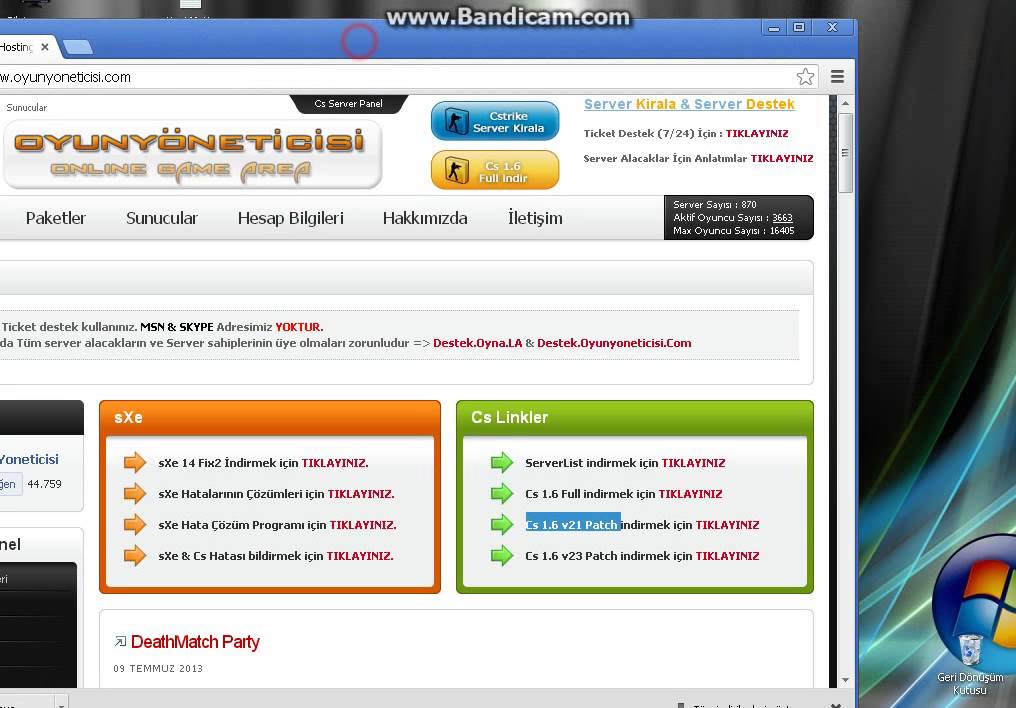 Cs 1 6 nas l indirilir cs oyuny neticisi youtube