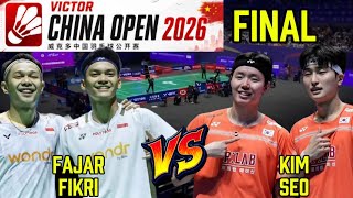 Juara Lagi 🎉🎉 Fajar Alfian/Sohibul Fikri VS Kim Won Ho/Seo Seung Jae  | FINAL China Open 2026
