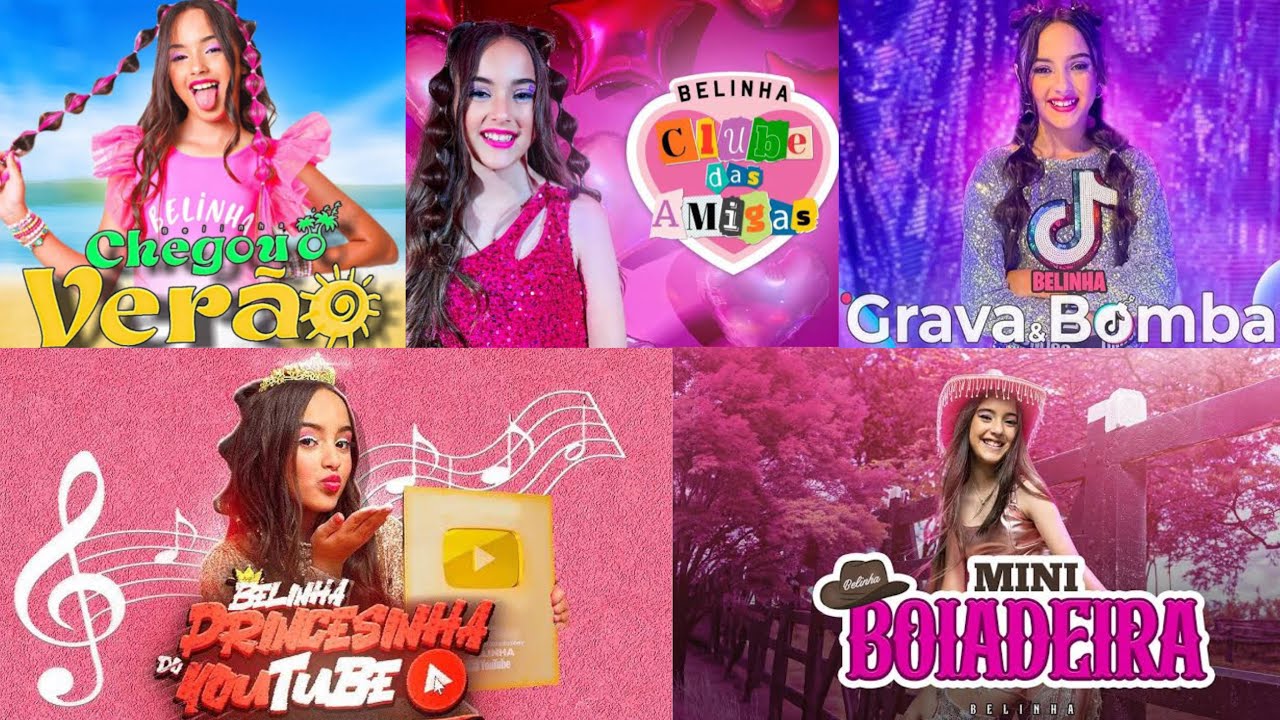 TODAS AS MÚSICAS E CLIPES DA BELINHA JUNTOS EM UM VÍDEO SÓ - PARTE 2