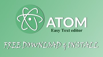 How to download atom on windows 10 64bit.