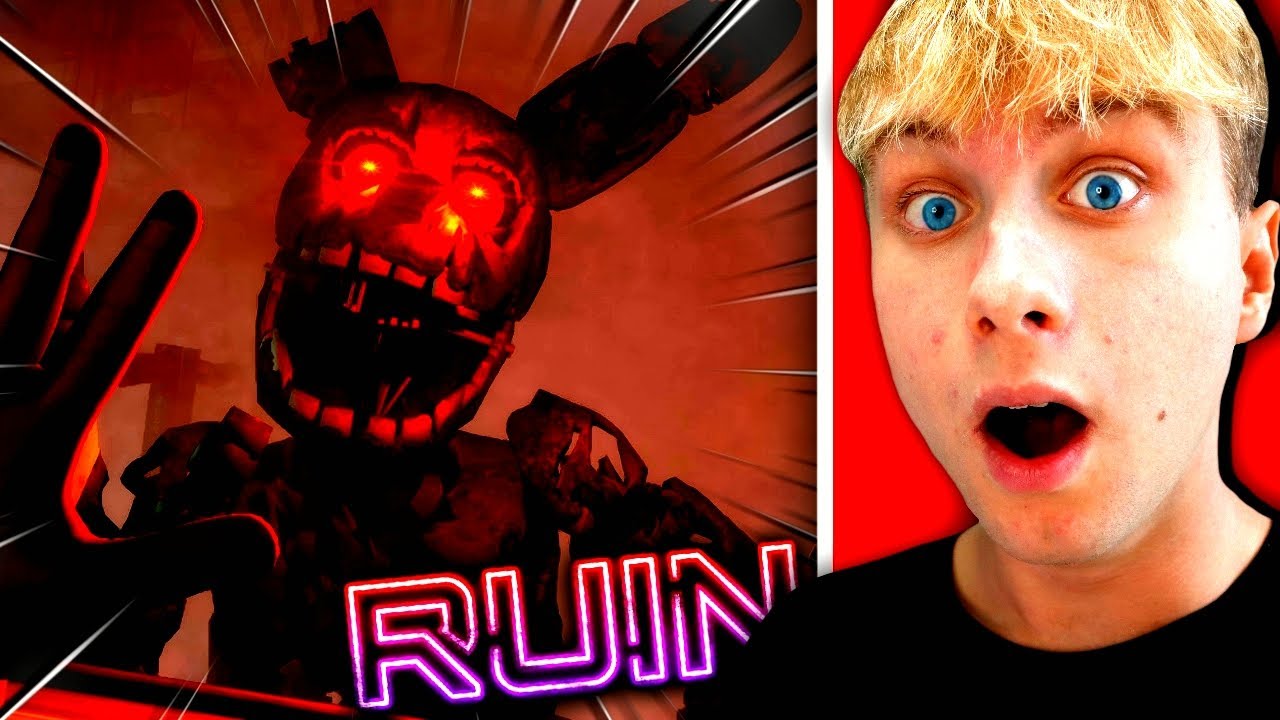 NAŠEL JSEM SPRINGTRAPA VE FNAF RUIN ?! 😲 | FNAF Security Breach Ruin Mods