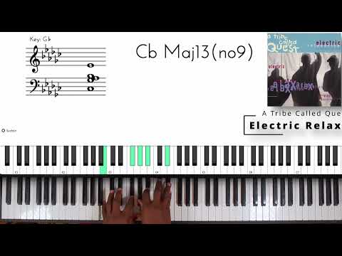 Electric Relaxation   A Tribe Called Quest (Piano Tutorial)