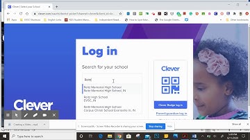 Logging into Clever   RHS 2020 2021
