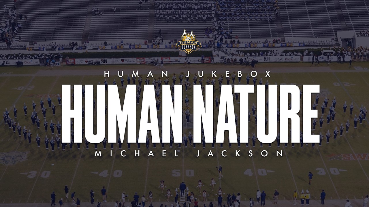 Assista a Southern University Human Jukebox 2026 "Human Nature" by Michael Jackson no YouTube Assista a Southern University Human Jukebox 2026 "Human Nature" by Michael Jackson no YouTube