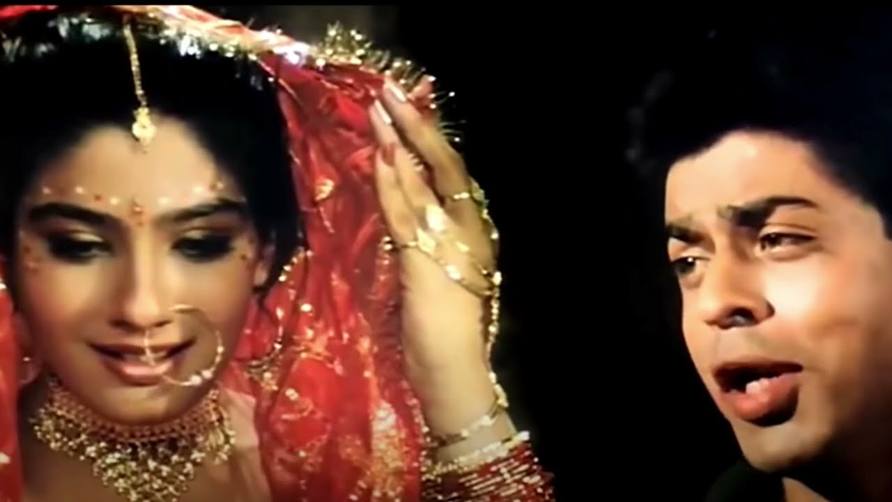 Nindiya churake gyi Bindiya deewani jiya le gye kuware kangana | Shahrukh K, Ravina T | 90s Love