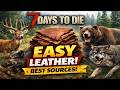 How to Get Leather in 7 Days to Die (Best Sources)