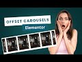 How to Make Offset Carousels or half slider - Elementor Wordpress Bangla Tutorial 2025