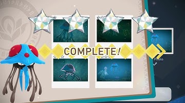How To Get 1 To 4 DIAMOND STARS For Tentacruel! New Pokemon Snap!