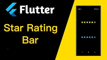 Flutter Star Rating Bar