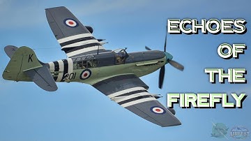 Extremely RARE Fairey Firefly - Central Coast Airfest 2025 - [4K]