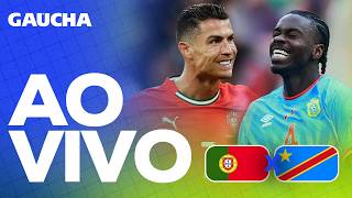 PORTUGAL 1x1 RD CONGO | GRUPO K - COPA DO MUNDO | 17/06/2026