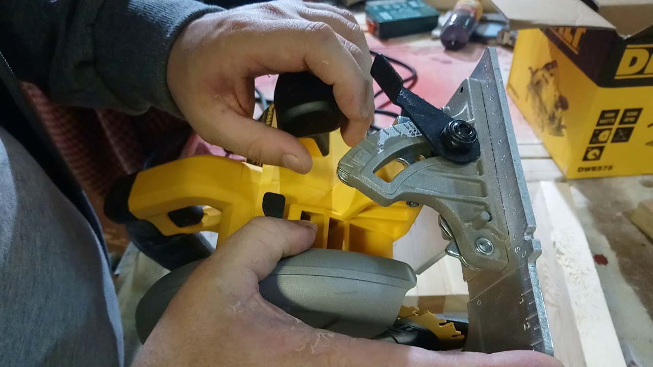 Циркулярная пила DEWALT DWE 575 первые впечатления и краткий обзор