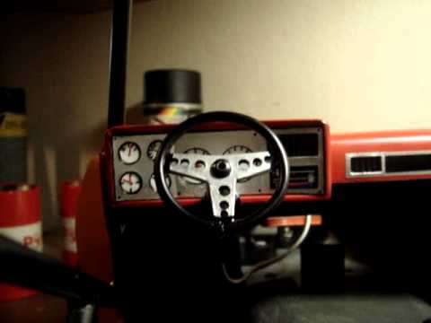 1 10 K5 Blazer Dashboard With Interactive Steering Wheel You 1 10 K5 Blazer Dashboard With Interactive Steering Wheel