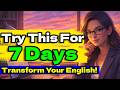 Small Habits to Learn English fast | English podcast
