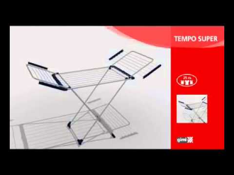 Сушилка для белья напольная Gimi Tempo Super (Италия) Арт. 2964_ТД "МАРКИК"