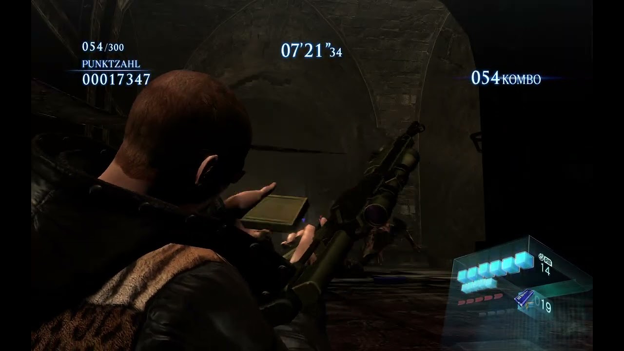 RE6 Mercenaries Catacombs No Mercy Jake-1