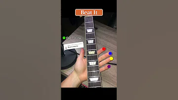 Beat It tutorial #guitartutorial