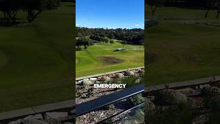 Pilots Forced to Land on Golf Course Mid-Flight #shorts