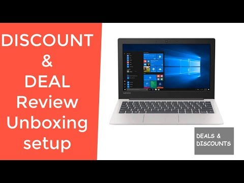 Lenovo 130S-11IGM 11.6 HD Laptop 81KT000AUS REVIEW DEAL DISCOUNT SALE UNBOXING SETUP