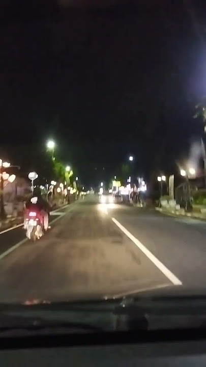 Kota Salatiga malam hari