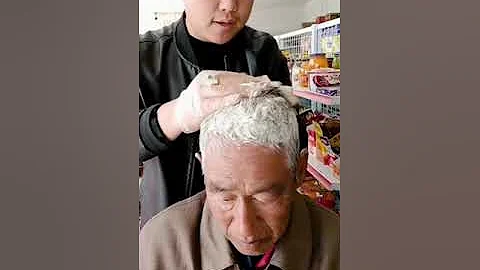 10 Minutes From Grey To Black Hair | Black Hair Dye Shampoo