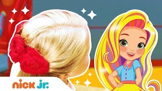 How to Make a Rose Updo Hairstyle Tutorial 💇| Sunny Day’s Style Files | Nick Jr.