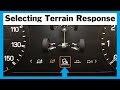 Land Rover Defender 2020 Terrain Response / Selecting / HDC / ATPC / Terrain Response 2