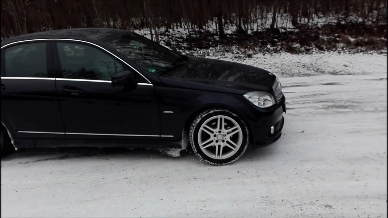 Mercedes W4 C180 Cgi Amg Paket Snow Fun Winter Youtube