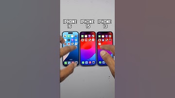iPhone 16 vs iPhone 15 vs iPhone 13 Speed Test 🚀 Who’s the Real King? 👑#shorts #viralvideo