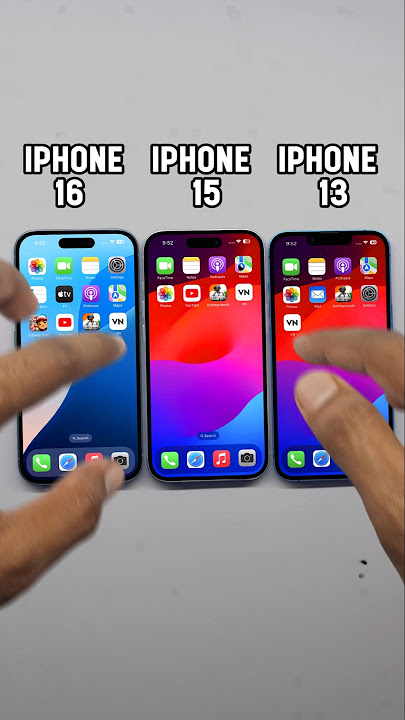 iPhone 16 vs iPhone 15 vs iPhone 13 Speed Test 🚀 Who’s the Real King? 👑#shorts #viralvideo