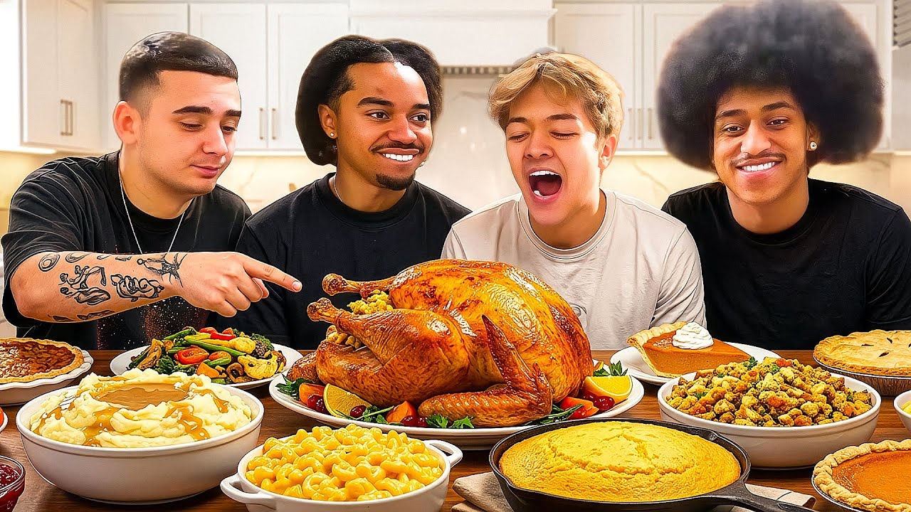 We Cooked Food For Faze Thanksgiving! 