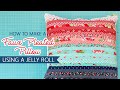 Behind the Seams: Make a Faux Pleated Pillow with Kimberly using one Jelly Roll | Fat Quarter Shop