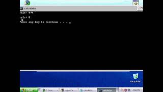 calculator and exit batch file tutorials! for begginer