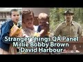 David SPOILS S2,3&4 Stranger Things Millie Bobby Brown & David Harbour Panel Phoenix Comicon