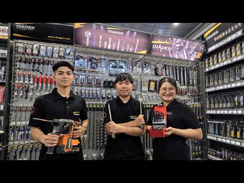 🔥Triễn lãm VIETBUILD 2026 - Mũi khoan DIAGER 🔥