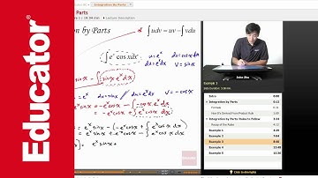 Calculus BC Lesson: Integration by Parts