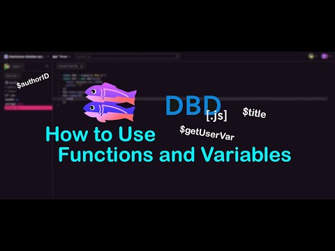 Learning DBD.js Functions and Variables | DBD.js Tutorial Part 2
