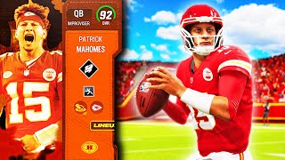 PATRICK MAHOMES IS THE BEST QB IN MUT!!! 300 YDS & 2 TDS!!! Madden NFL 24 Gameplay