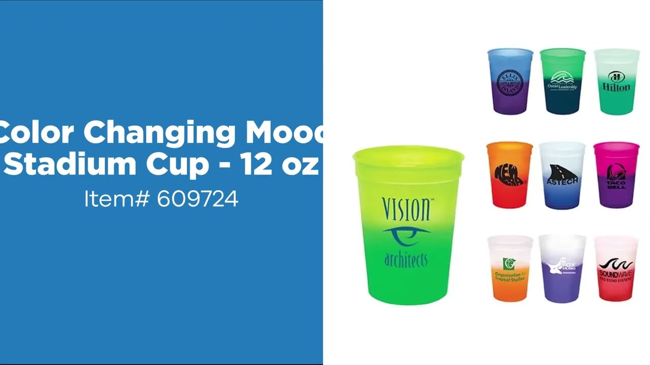 12 oz. mood stadium cup