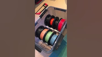 DIY Dry Box for 3D printer filament