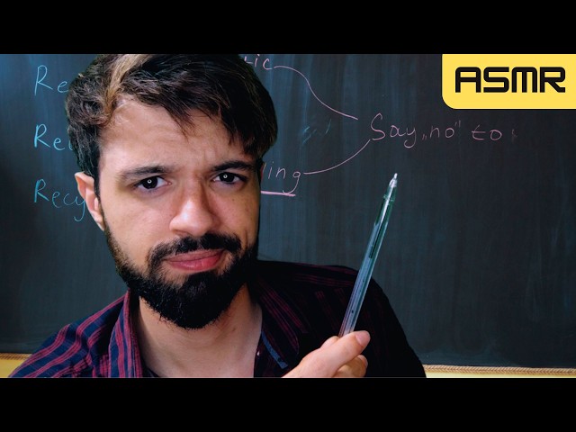 PROFESOR de inglés | ASMR roleplay chico español