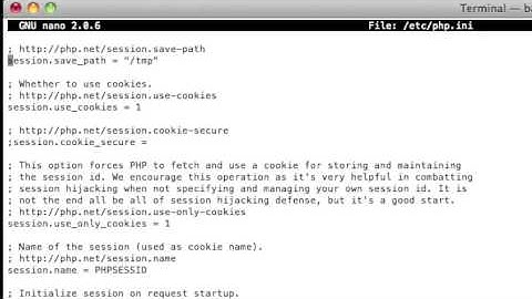 Setup Localhost on a Mac OS X