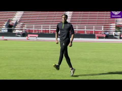 BOUNDING DRILLS - SMALL HOPS LATERAL RIGHT LEG