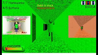 Baldi is Stuck REMASTERED Gameplay + Ending