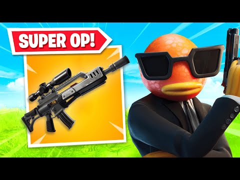 *NEW* BURST SCOPED AR is OP in Fortnite! (LEAKED skins, weapons + MORE)