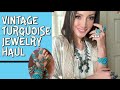 Thrift Haul - My Vintage Turquoise Jewelry Collection