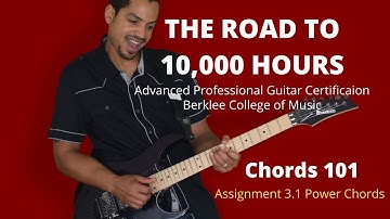 Berklee Chords 101 Assignment 3 1 Power Chords